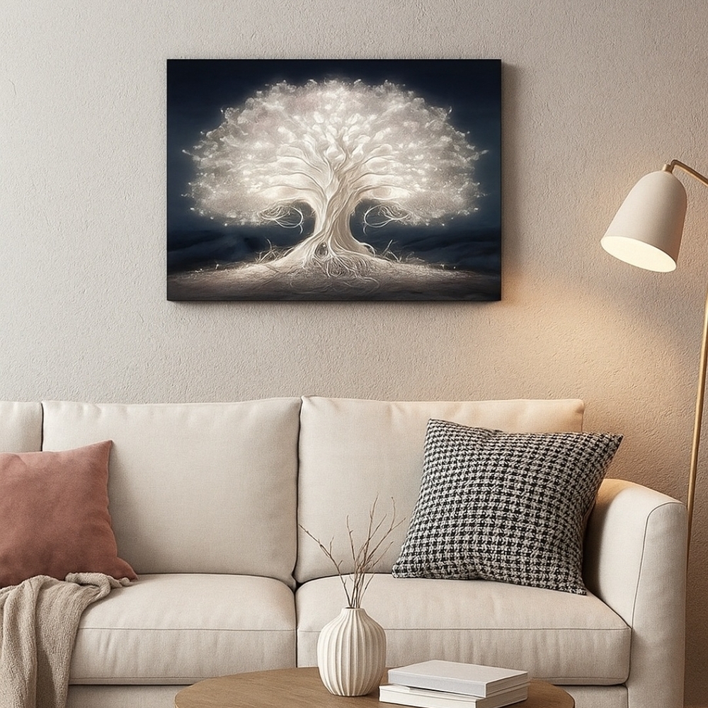 Framed Illuminated Tree Art Canvas  Ready to ship!!!